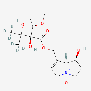 molecular formula C16H27NO7 B12422978 Europine N-oxide-d6 
