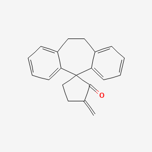 5-Methylidenespiro[cyclopentane-2,2'-tricyclo[9.4.0.03,8]pentadeca-1(15),3,5,7,11,13-hexaene]-1-one
