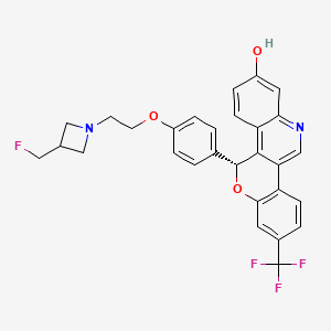 molecular formula C29H24F4N2O3 B12423040 Imlunestrant CAS No. 2408840-26-4