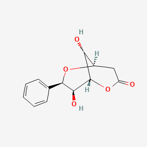 (1S,5R,7R,8S,9R)-7-Phenyl-8,9-dihydroxy-2,6-dioxabicyclo[3.3.1]nonane-3-one