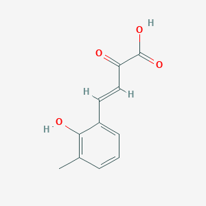 2-Hydroxy-3-methylbenzylidenepyruvic acid