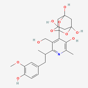 molecular formula C24H29NO10 B12423074 Eubananin 