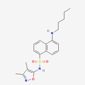 molecular formula C20H25N3O3S B12423120 ETA antagonist 1 