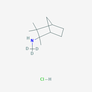 molecular formula C11H22ClN B12423145 Mecamylamine-d3 (hydrochloride) 