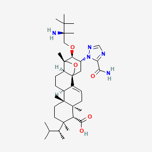 molecular formula C40H65N5O5 B12423255 MK-5204 