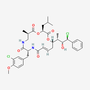 molecular formula C35H44Cl2N2O8 B1242331 Cryptophycin 8 