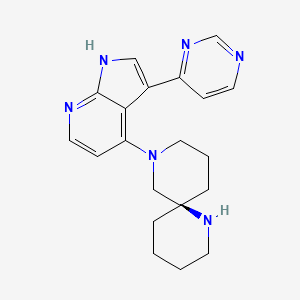molecular formula C20H24N6 B12423369 (R)-BDP9066 