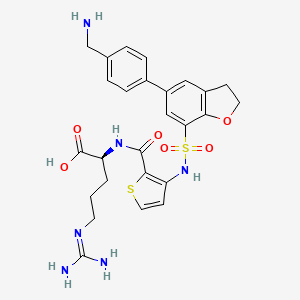 molecular formula C26H30N6O6S2 B12423375 EG01377 