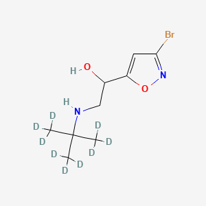 molecular formula C9H15BrN2O2 B12423412 Broxaterol-d9 