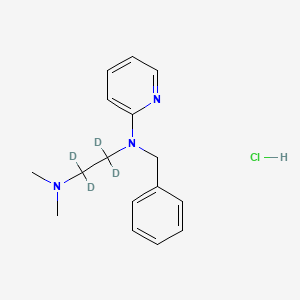 molecular formula C16H22ClN3 B12423442 Tripelennamine-d4 hydrochloride 
