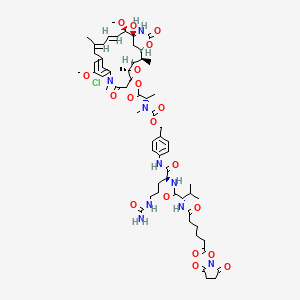 molecular formula C61H82ClN9O19 B12423468 SC-VC-Pab-DM1 
