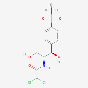 molecular formula C12H15Cl2NO5S B12423500 Thiamphenicol-d3 