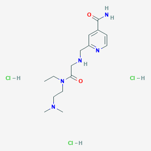 molecular formula C15H28Cl3N5O2 B12423575 KDOAM-25 trihydrochloride 