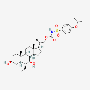 molecular formula C34H53NO7S B12423581 NR1H4 activator 1 
