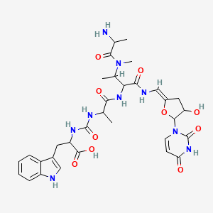 molecular formula C32H41N9O10 B1242363 Pacidamycin D 