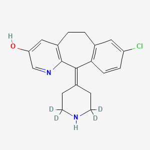 3-Hydroxy desloratadine-d4