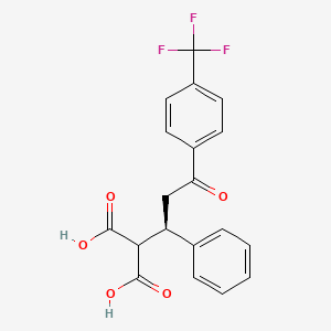 molecular formula C19H15F3O5 B12423672 (R)-PS210 