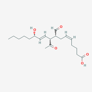 molecular formula C20H32O5 B1242369 Levuglandin D2 CAS No. 91712-44-6