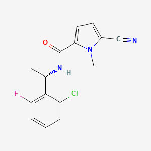 molecular formula C15H13ClFN3O B12423702 Nec-4 