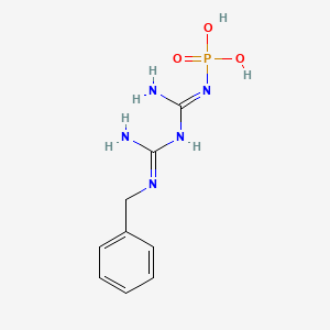 ((Benzylamidino)amidino)phosphoramidic acid