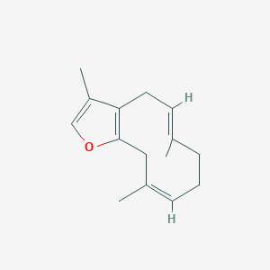 molecular formula C15H20O B1242376 Furanodiene 