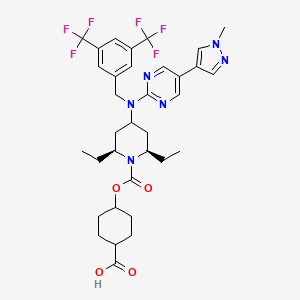 molecular formula C34H40F6N6O4 B12423821 TAP311 
