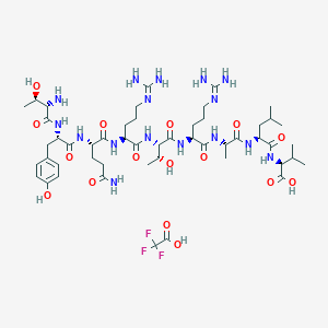 molecular formula C50H83F3N16O16 B12423960 Influenza NP (147-155) (TFA) 