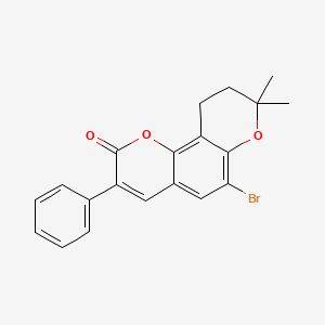 molecular formula C20H17BrO3 B12423968 Nrf2 activator-2 