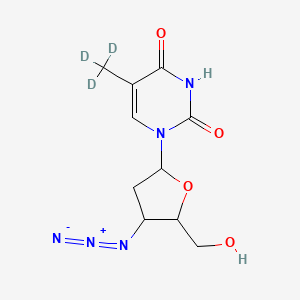 molecular formula C10H13N5O4 B12424014 Zidovudine-d3 