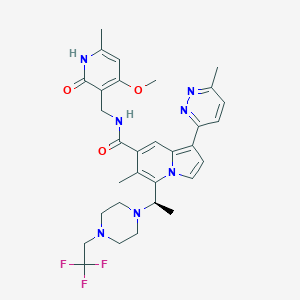molecular formula C31H36F3N7O3 B12424017 (R)-HH2853 CAS No. 2202678-06-4