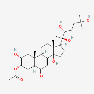 molecular formula C29H46O8 B12424079 3-O-Acetyl-20-Hydroxyecdysone 