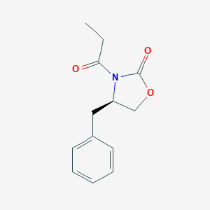 molecular formula C13H15NO3 B124242 (R)-(-)-4-Benzyl-3-propionyl-2-oxazolidinone CAS No. 131685-53-5