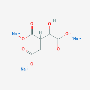 molecular formula C6H5Na3O7 B12424221 DL-Isocitric acid (trisodium salt) 