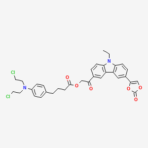molecular formula C33H32Cl2N2O6 B12424231 photoCORM-1 