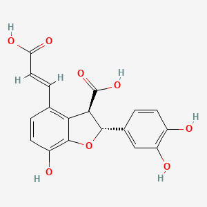 molecular formula C18H14O8 B1242426 Przewalskinic acid A 