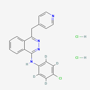 molecular formula C20H17Cl3N4 B12424354 Vatalanib-d4 (dihydrochloride) 