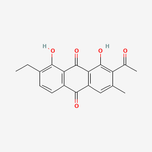 molecular formula C19H16O5 B12424404 Huanglongmycin N 