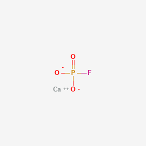 molecular formula CaFH2O3P B1242447 Calcium fluorophosphate CAS No. 7789-74-4