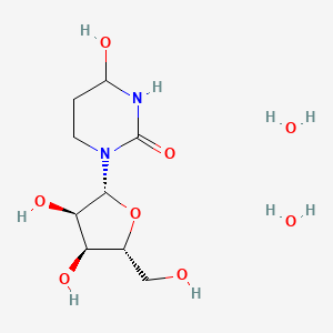 molecular formula C9H20N2O8 B12424484 Tetrahydrouridine dihydrate 