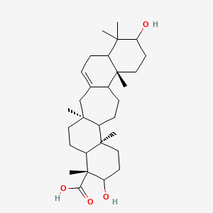 molecular formula C30H48O4 B12424554 Lycornuic acid A 