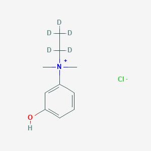 molecular formula C10H16ClNO B12424579 Edrophonium-d5 Chloride 