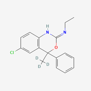 molecular formula C17H17ClN2O B12424586 Etifoxine-d3 