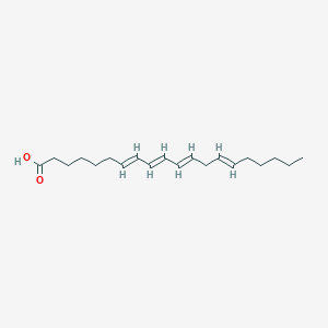 molecular formula C20H32O2 B1242462 Icosa-7,9,11,14-tetraenoic acid 