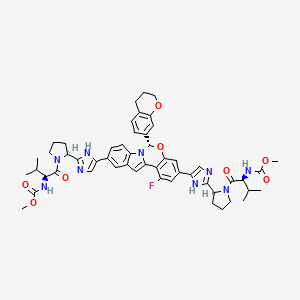 molecular formula C52H58FN9O8 B12424659 Hcv-IN-4 