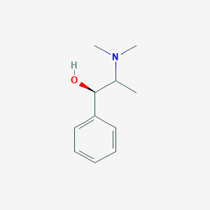 molecular formula C11H17NO B1242481 DL-Methylephedrine saccharinate 