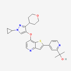 molecular formula C26H28N4O3S B12424885 Alk5-IN-7 