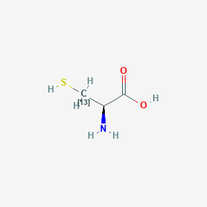 molecular formula C3H7NO2S B12424927 L-Cysteine-3-13C 