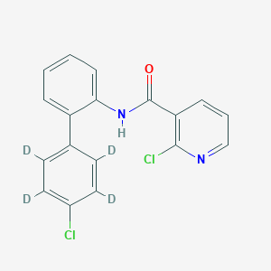 molecular formula C18H12Cl2N2O B12425175 Boscalid-d4 