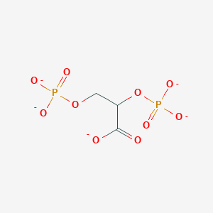 molecular formula C3H3O10P2-5 B1242519 2,3-Bisphosphoglycerate 