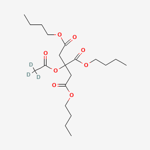 molecular formula C20H34O8 B12425288 Acetyl tributyl citrate-d3 